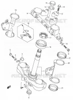 STEERING STEM for Suzuki DR-Z 400 2006
