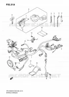 WIRING HARNESS (MODEL K6/K7/K8/K9) for Suzuki DR-Z 400 2006