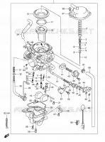 CARBURETOR for Suzuki DR-Z 400 2009
