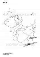 FAIRING (MODEL K5/K6/K7/K8) for Suzuki DR-Z 400 2009
