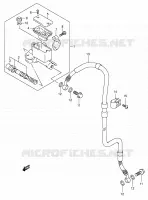 FR. MASTER CYLINDER for Suzuki DR-Z 400 2009