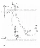 OIL HOSE for Suzuki DR-Z 400 2009