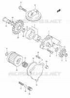 OIL PUMP for Suzuki DR-Z 400 2009