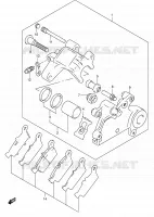 REAR CALIPER for Suzuki DR-Z 400 2009
