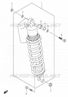 REAR DAMPER for Suzuki DR-Z 400 2009