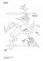 REAR FEDNER for Suzuki DR-Z 400 2009