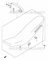 SEAT for Suzuki DR-Z 400 2009