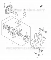 WATER PUMP for Suzuki DR-Z 400 2009