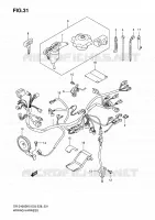 WIRING HARNESS (MODELE K5) for Suzuki DR-Z 400 2009