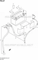 BATTERY for Suzuki DR-Z 400 2005
