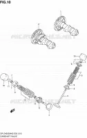 CAMSHAFT   VALVES for Suzuki DR-Z 400 2005