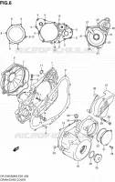 CRACKCASE COVER for Suzuki DR-Z 400 2005
