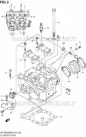 CYLINDER HEAD for Suzuki DR-Z 400 2005