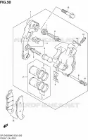 FRONT CALIPER for Suzuki DR-Z 400 2005