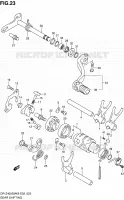GEAR SHIFTING ASSY for Suzuki DR-Z 400 2005