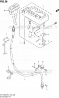 SPEEDOMETER for Suzuki DR-Z 400 2005