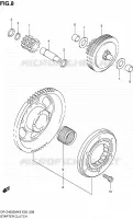 STARTER MOTOR CLUTCH for Suzuki DR-Z 400 2005