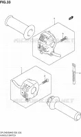 SWITCHES (MODELE K5/K6) for Suzuki DR-Z 400 2005