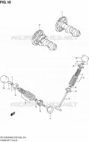 CAMSHAFT   VALVES for Suzuki DR-Z 400 2006