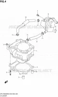 CYLINDER for Suzuki DR-Z 400 2006
