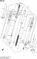 FRONT FORK for Suzuki DR-Z 400 2006