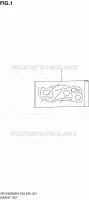 GASKET SET for Suzuki DR-Z 400 2006