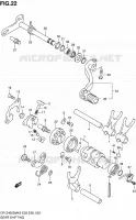 GEAR SHIFTING ASSY for Suzuki DR-Z 400 2006