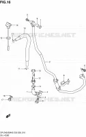 OIL HOSE for Suzuki DR-Z 400 2006