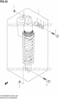 REAR DAMPER for Suzuki DR-Z 400 2006