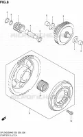 STARTER MOTOR CLUTCH for Suzuki DR-Z 400 2006