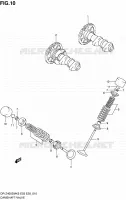 CAMSHAFT   VALVES for Suzuki DR-Z 400 2007