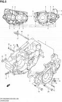 CRACKCASE COVER for Suzuki DR-Z 400 2007