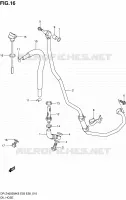 OIL HOSE for Suzuki DR-Z 400 2007