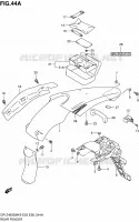 REAR FEDNER (MODEL K7/K8/K9) for Suzuki DR-Z 400 2007