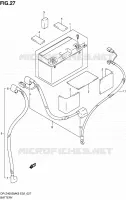 BATTERY for Suzuki DR-Z 400 2008