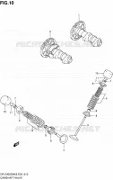 CAMSHAFT   VALVES for Suzuki DR-Z 400 2008