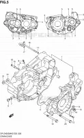 CRACKCASE COVER for Suzuki DR-Z 400 2008