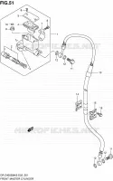 FR. MASTER CYLINDER for Suzuki DR-Z 400 2008