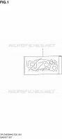 GASKET SET for Suzuki DR-Z 400 2008