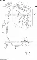SPEEDOMETER for Suzuki DR-Z 400 2008