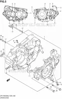 CRACKCASE COVER for Suzuki DR-Z 400 2012