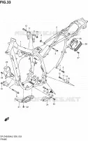 FRAME for Suzuki DR-Z 400 2012