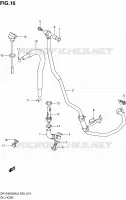 OIL HOSE for Suzuki DR-Z 400 2012