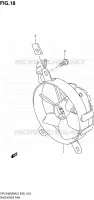 RADIATOR FAN for Suzuki DR-Z 400 2012