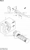 RIGHT LEVER for Suzuki DR-Z 400 2012