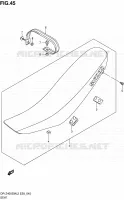SEAT for Suzuki DR-Z 400 2012