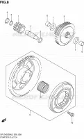 STARTER MOTOR CLUTCH for Suzuki DR-Z 400 2012