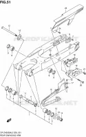 SWINGARM for Suzuki DR-Z 400 2012