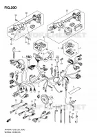 WIRING HARNESS (AN400AL0/ZAL0) for Suzuki BURGMAN 400 2010