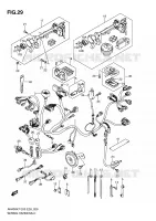WIRING HARNESS (AN400K7) for Suzuki BURGMAN 400 2010